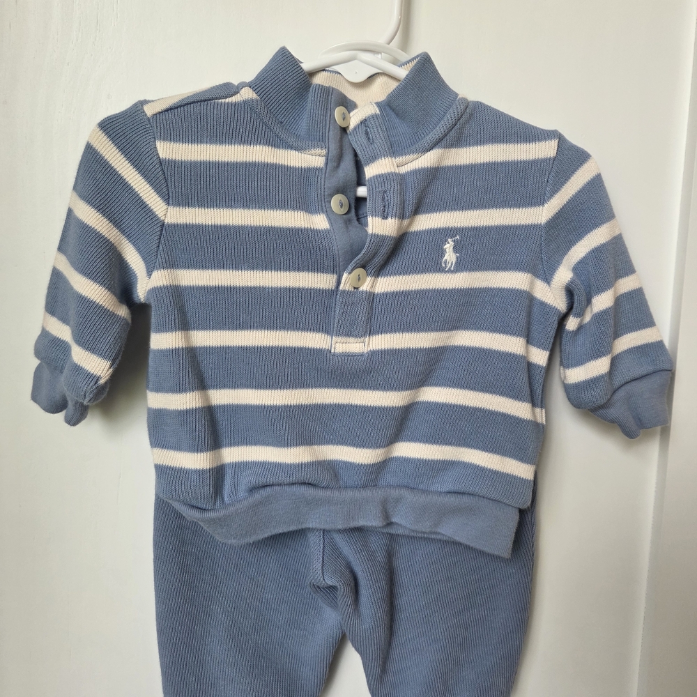 Ralph Lauren Baby 2pc Sweater Set 6M